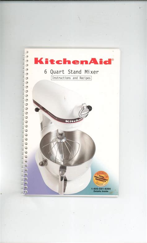 kitchenaid mixer recipe book pdf